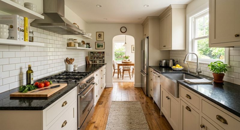 Galley Kitchen Remodeling in Franklin, TN