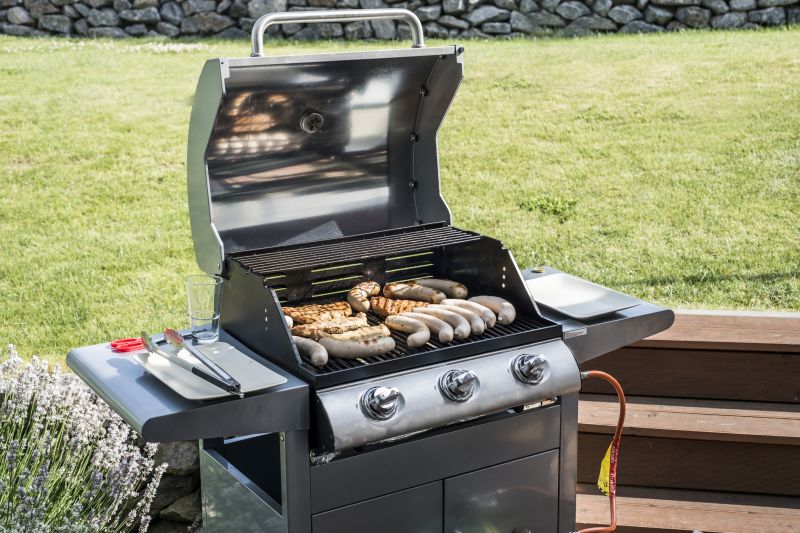 Repaired Outdoor Grill